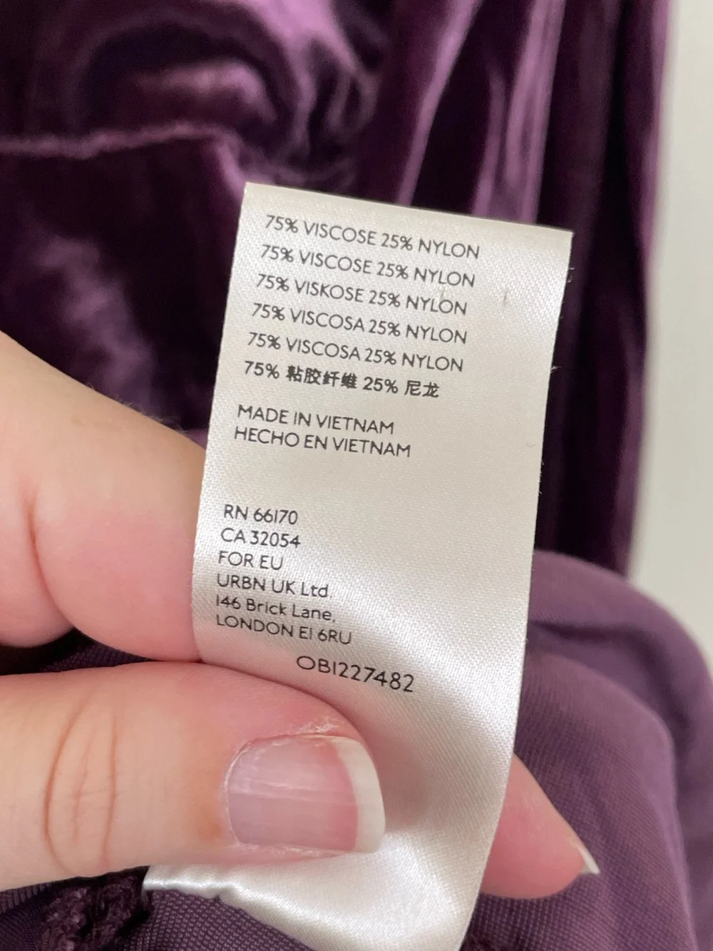 Free People Lux Velvet Shirtdress Deep Purple S Small Whimsigoth Dark Romance